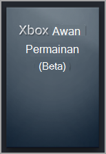 Kapsul kosong Xbox Cloud Gaming (Beta) di Pustaka Steam.