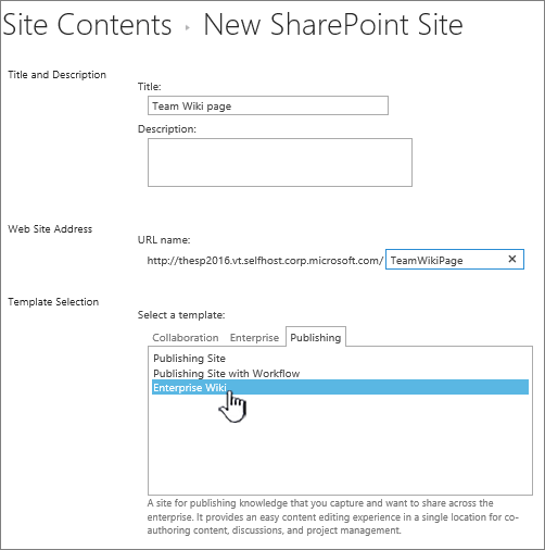 Tambahkan Enterprise Wiki yang disorot