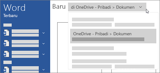 OneDrive baru