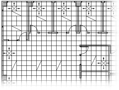 Reflected ceiling plan