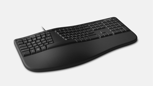 Uso della tastiera ergonomica Microsoft - Supporto tecnico Microsoft