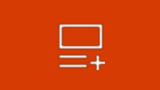 Immagine dell'icona di spostamento per la sezione "Argomenti di tendenza" su uno sfondo colorato.
