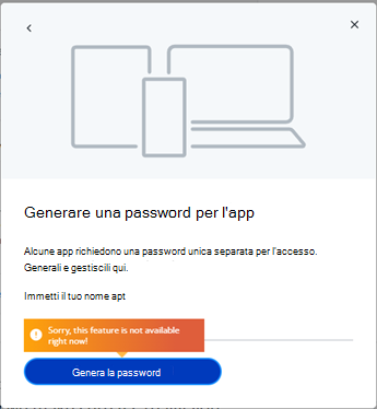 Errore relativo alla password dell'app Yahoo IMAP in Outlook