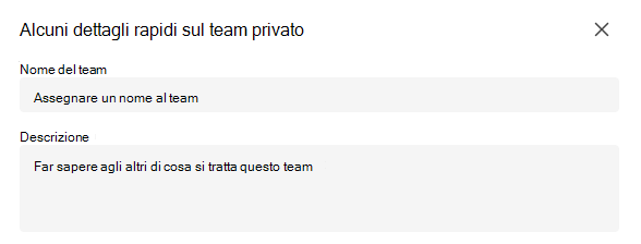 team privato