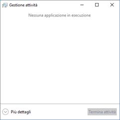 Aprire Gestione attività in Windows 10
