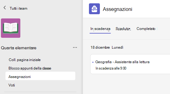 Assegnazioni