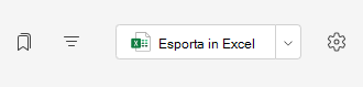 esportare in Excel