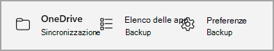 Un sistema di Windows 11 completamente sottoposto a backup.