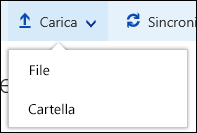 Office 365 - Caricare una cartella o file in una raccolta documenti