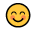 Emoji faccino sorridente