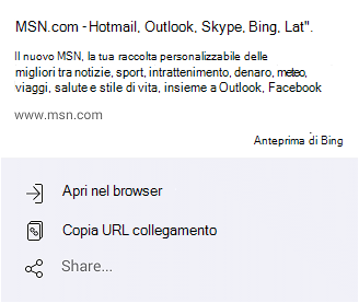 Modi per aprire MSN.com