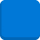 Emoticon quadrata blu