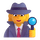 Emoji detective donna di Teams