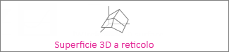 Grafico a superficie 3D a reticolo