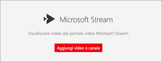 Web part Microsoft Stream