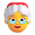 Emoji teams signora natale