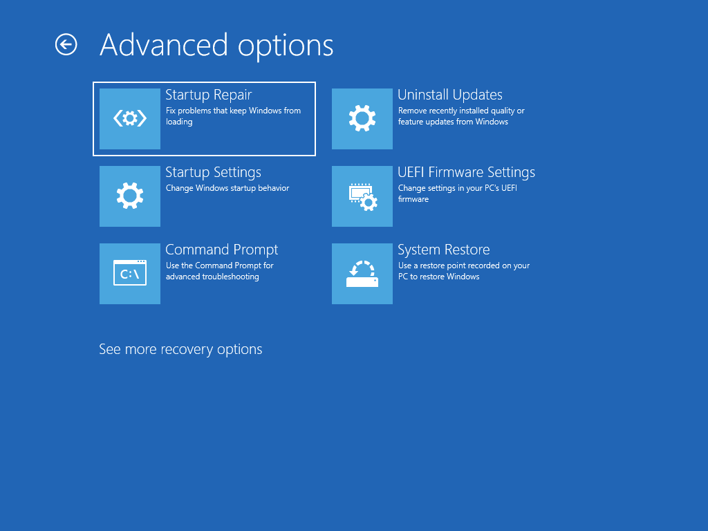 Recovery Options In Windows 10 - Lenovo Support Us