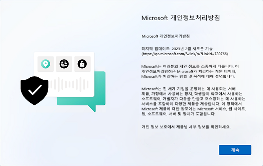 Windows 11 개인 정보