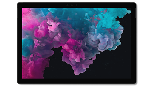 태블릿 모드의 Surface Pro 6 이미지