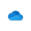„Microsoft OneDrive“ piktograma
