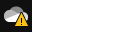 "OneDrive" piktograma su įspėjimu