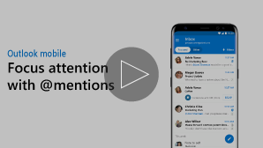 Focus attention with @mentions video – click to play
