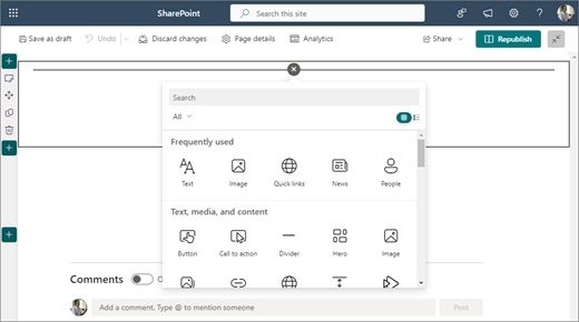 "SharePoint" ryšių svetainės tuščias dizainas