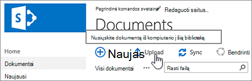 Upload document