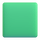 "Emoji" Komandų žalias kvadratas