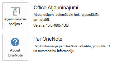 The screenshot for OneNote Click To Run 
