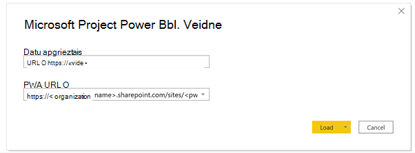 Microsoft Project Power BI veidne