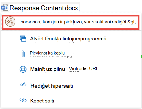 Piekļuves tiesības lietotājiem jaunajā Outlook programmā