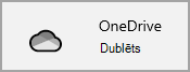 OneDrive ikona Windows 10 iestatījumi, kas apstiprina, ka visas mapes ir pilnībā dublētas.