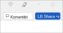 MS Share Document button