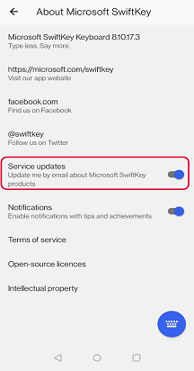 Microsoft SwiftKey-tastatur: Personvernspørsmål og dataene dine - Støtte  for Microsoft
