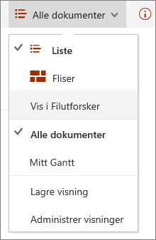 SharePoint Online-visninger i Internet Explorer 11