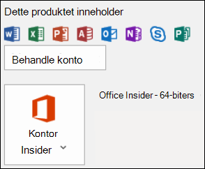 Se Fil > Office-konto for å finne Outlook-versjonen din.