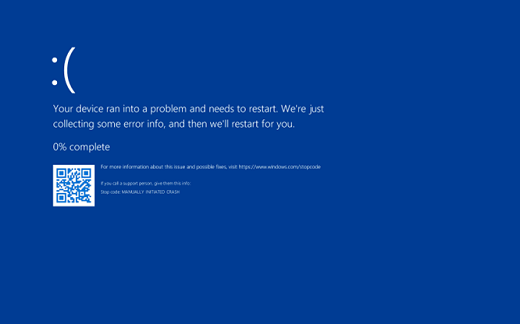 Løse blåskjerm-feil i Windows - Støtte for Microsoft
