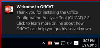Welcome to OffCAT alert