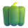 Emoji med bell pepper i Teams