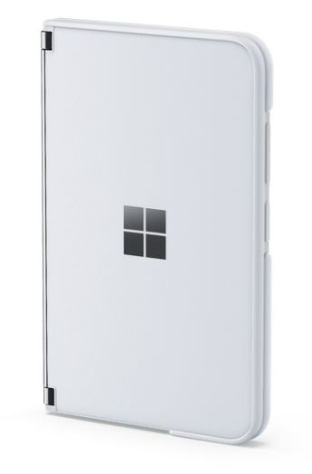 Surface Duo 2 med støtfanger.