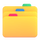 Emoji for mappeskillelinjer i Teams