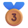 Emoji for bronsemedaljer fra Lag