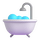 Emoji med badekar i Teams