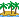 Øy med palmetre