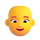 Teams kvinne skallet emoji