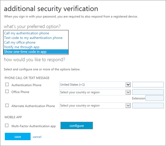 enable 2fa office 365