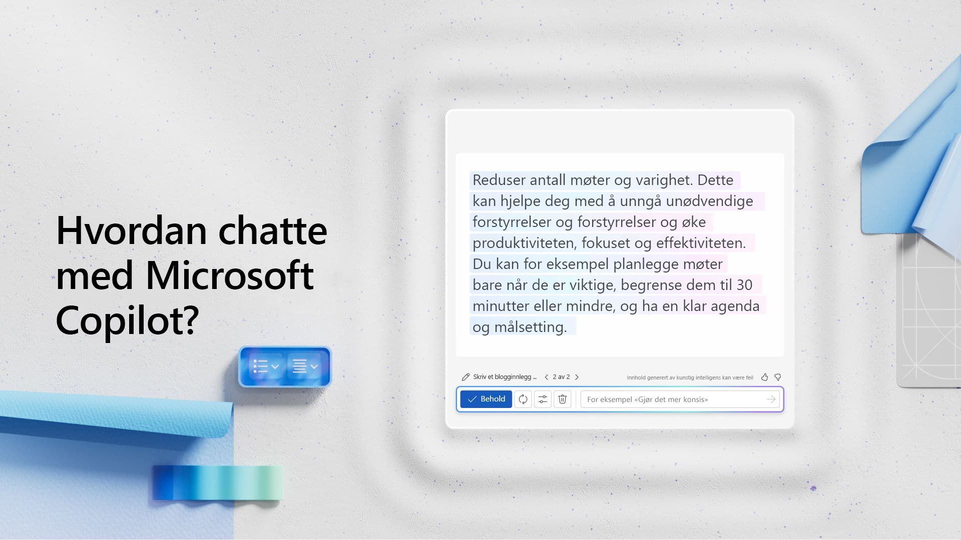 Video: Slik chatter du med Microsoft Copilot