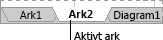 Arkfaner med Ark2 merket