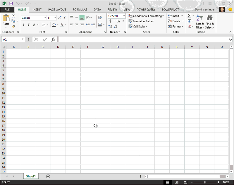 Slik ser du redigeringsprogrammet for spørringer i Excel